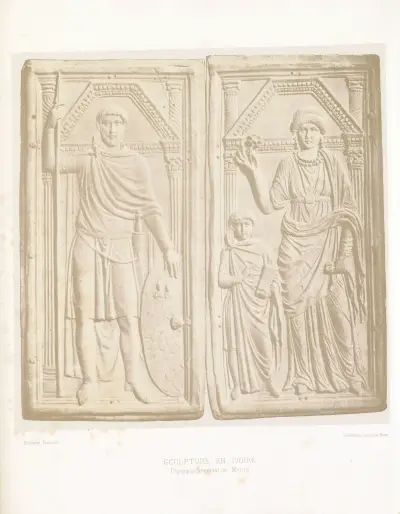 Diptyque Impérial de Monza av Joseph Rose Lemercier