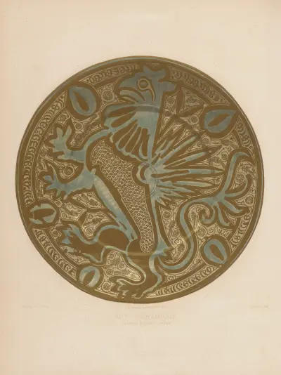 Hispano-arabisk fajans av Joseph Rose Lemercier