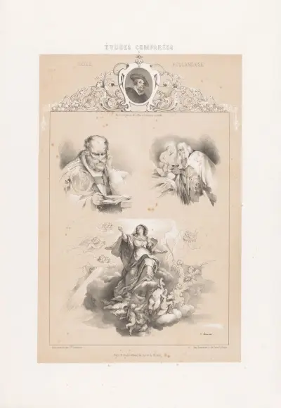 Peter Paul Rubens – École Hollandaise av Joseph Rose Lemercier