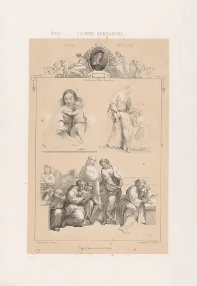 Rafaël – Italiensk skola av Joseph Rose Lemercier