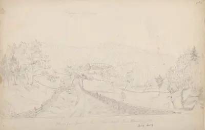 Chappaqua Springs four or five miles from Sing Sing av John Rubens Smith