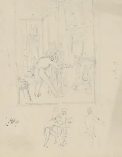 Målare och mecenat av John Rubens Smith