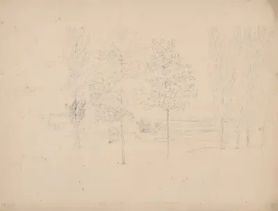 Vy över Chateau Montgomery av John Rubens Smith