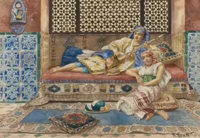 Haremsgesang von Rudolf Ernst