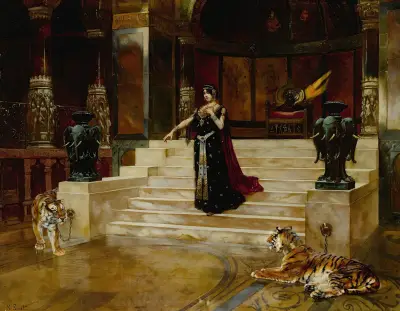 Salome a tygři, Rudolf Ernst