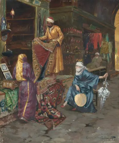 Obchodník s koberci, Rudolf Ernst