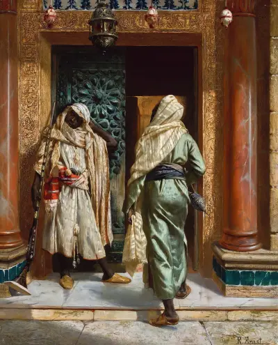 Der schlummernde Wächter von Rudolf Ernst