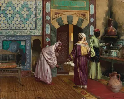 Das Hammam von Rudolf Ernst