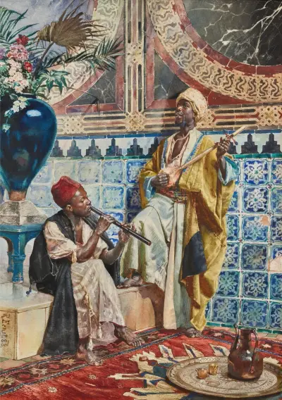Die Musiker von Rudolf Ernst