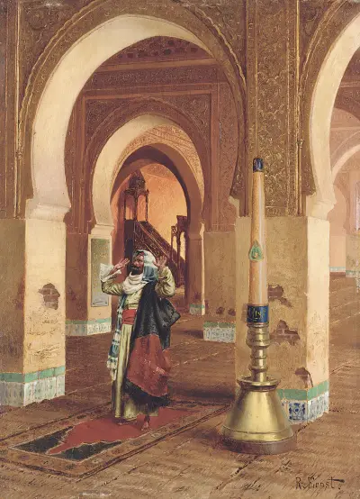 The Prayer av Rudolf Ernst