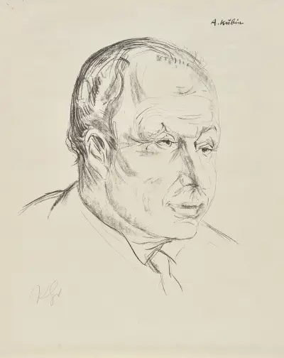 Alfred Kubin av Rudolf Grossmann