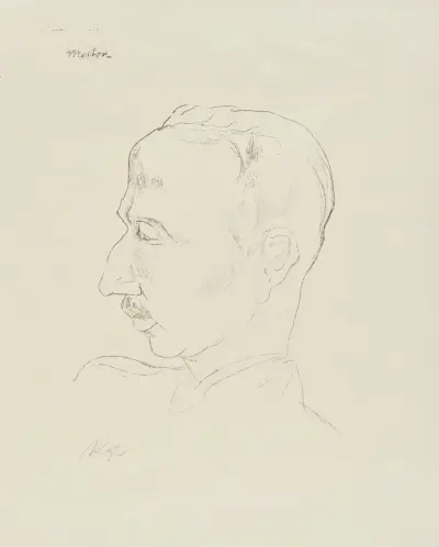 Alfred Merton av Rudolf Grossmann