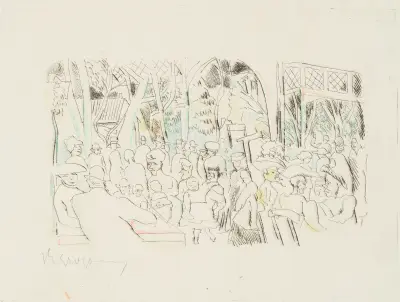 Berlin Treptow av Rudolf Grossmann
