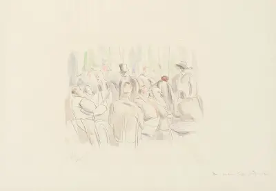 Café Grössenwahn (Cocain, 10) av Rudolf Grossmann