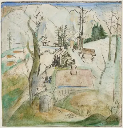 Calvarienberg, Mittenwald av Rudolf Grossmann