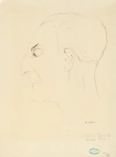 Comte de Etienne Beaumont Paris av Rudolf Grossmann