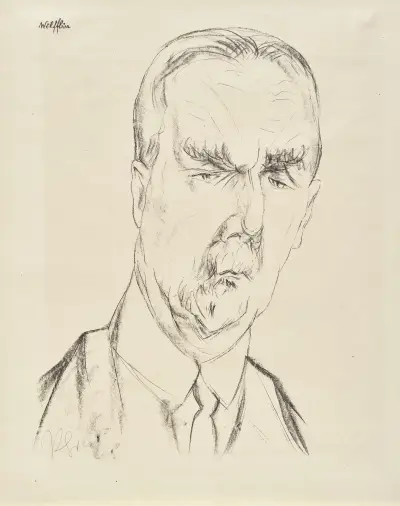 Heinrich Wölfflin av Rudolf Grossmann
