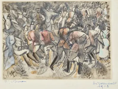 Hussar Ball av Rudolf Grossmann