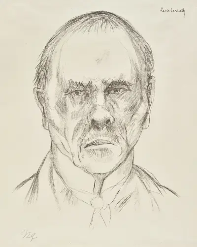 Lovis Corinth av Rudolf Grossmann