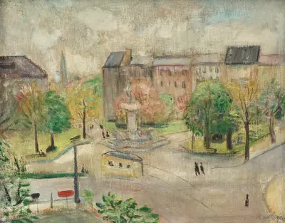 Lützowplatz av Rudolf Grossmann
