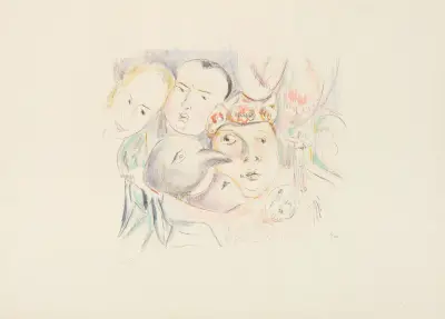 Masken (Cocain, 1) von Rudolf Grossmann