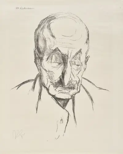 Max Liebermann av Rudolf Grossmann