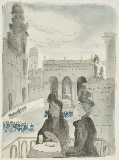 München 1913 av Rudolf Grossmann