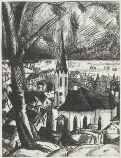 Partenkirchen av Rudolf Grossmann