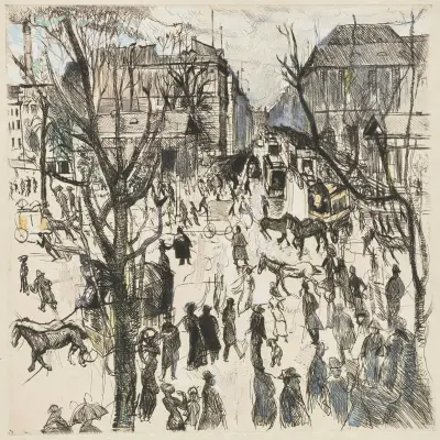 Potsdamer Platz av Rudolf Grossmann