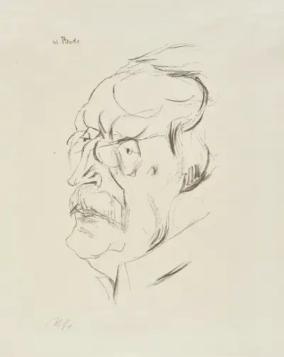 Wilhelm v. Bode av Rudolf Grossmann