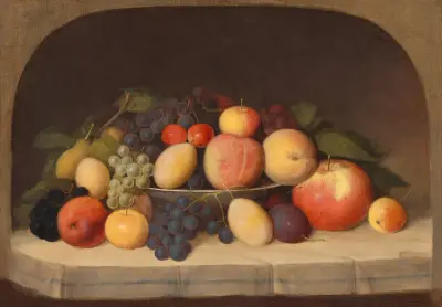 Fruit Still Life av Robert S. Duncanson