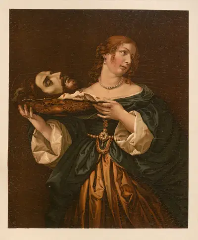 Salome med Johannes Döparens huvud av Jan Ladislaw Sýkora