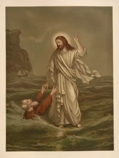 St. Peter drowning av Jan Ladislaw Sýkora