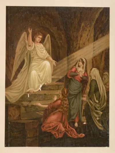 The holy women at the tomb av Jan Ladislaw Sýkora