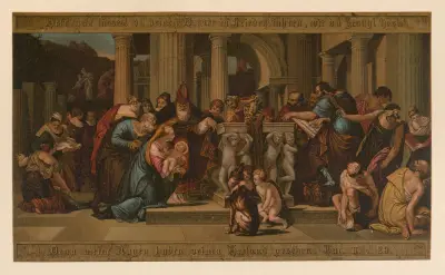 Framställningen i templet av Jan Ladislaw Sýkora