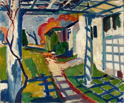 Grape Arbor av Henry Lyman Saÿen