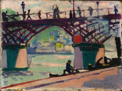 Pont Des Arts av Henry Lyman Saÿen
