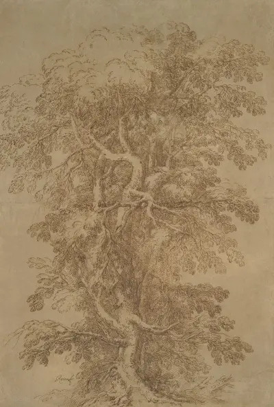 Ein großer Baum von Salvator Rosa