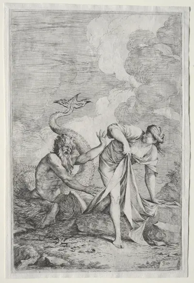 Glaucus und Skylla von Salvator Rosa