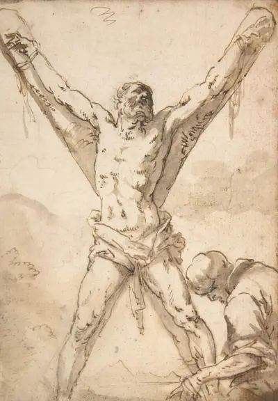 Martyrium des heiligen Andreas von Salvator Rosa