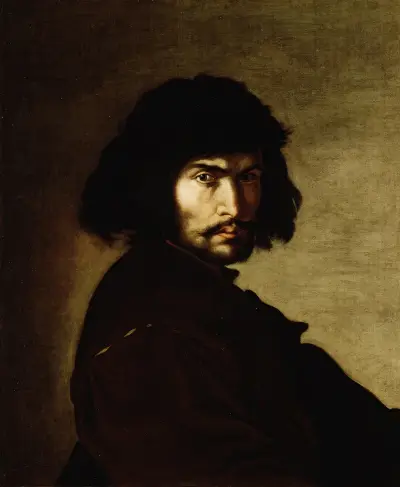 Self-Portrait av Salvator Rosa
