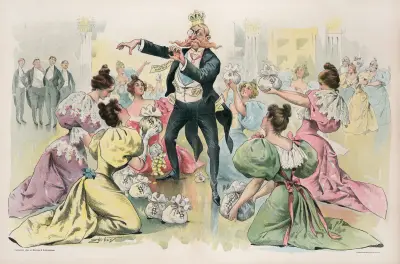 The European Svengali and the trilbys of the ‘four hundred’ – he hypnotizes ’em every time! av Samuel Ehrhart