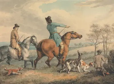 Coursing; Setting Out, Samuel Howitt