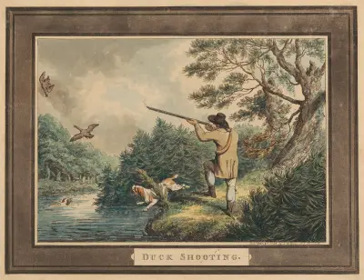 Duck Shooting, Samuel Howitt