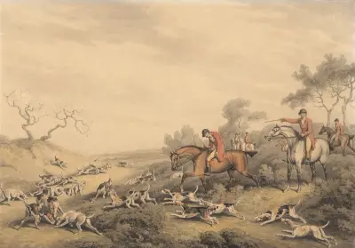 Foxhunting; At Fault, Samuel Howitt