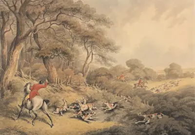 Foxhunting; Stopping Hounds That Have Changed, Samuel Howitt