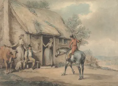 Going Home von Samuel Howitt