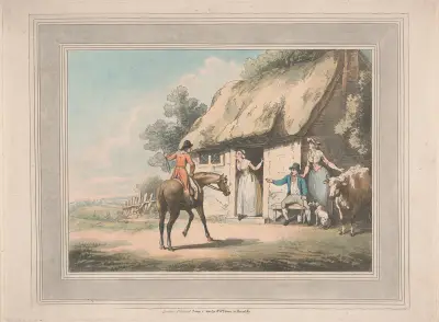 Going Home, Samuel Howitt