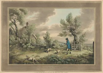 Fasanjakt av Samuel Howitt