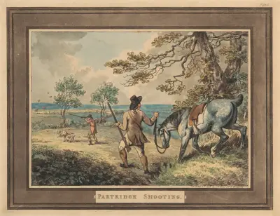 Partridge Shooting, Samuel Howitt